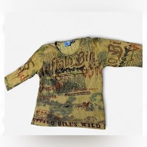 Vintage Buffalo Bill's Wild West Womens Shirt